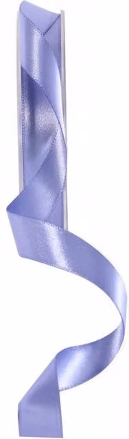 KDMD Cornflower Purple Satin Ribbon, 15mm, 3 Pack