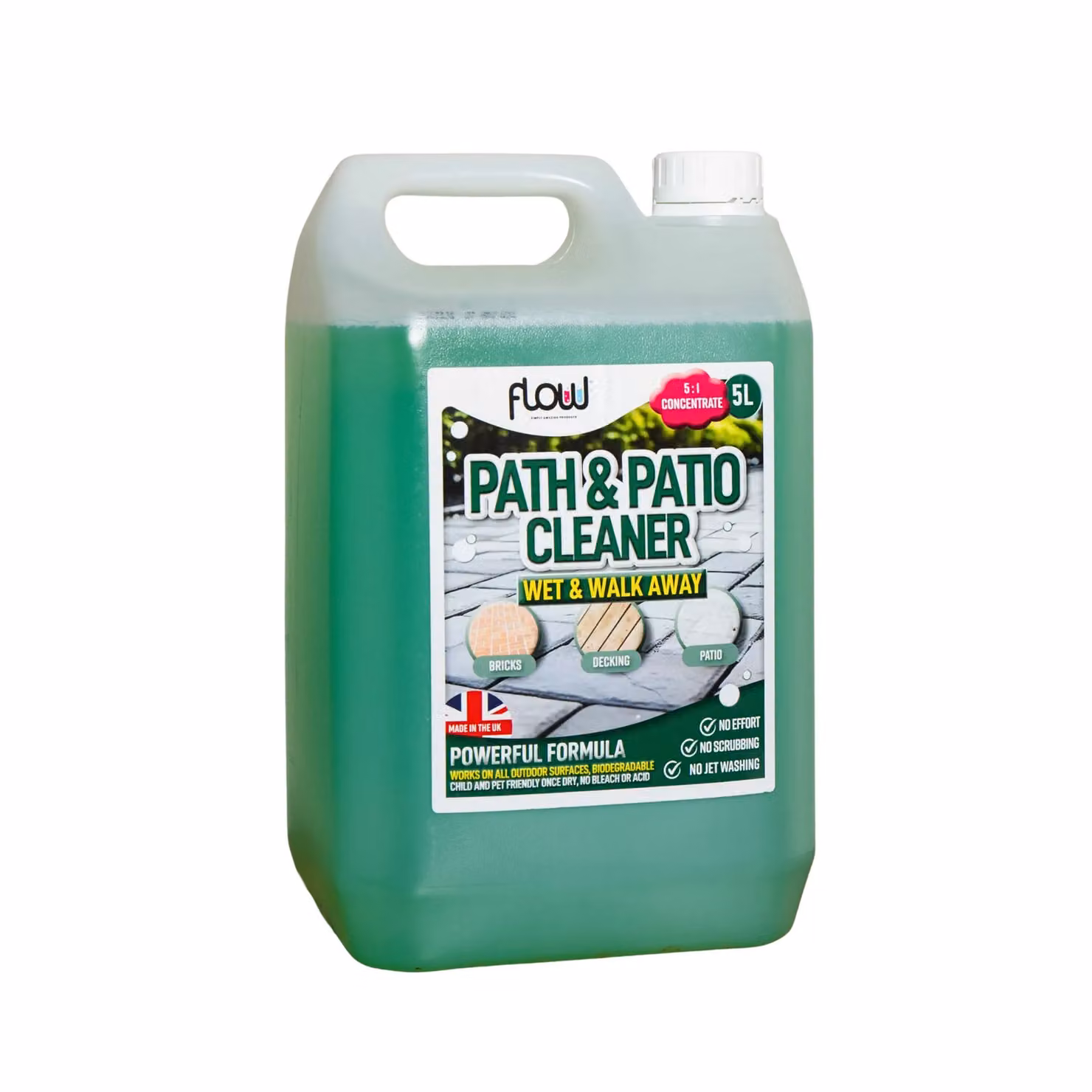Samuel Alexander Wet & Walk Away Patio Surface Cleaner Concentrate, 5 l – 3