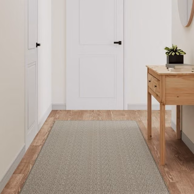 Berkfield Home Sisal Look Carpet Runner in Beige, W: 80 cm, L: 400 cm