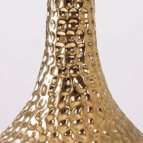 ValueLights Bailey Modern Gold Ceramic Table Lamp Base – 5