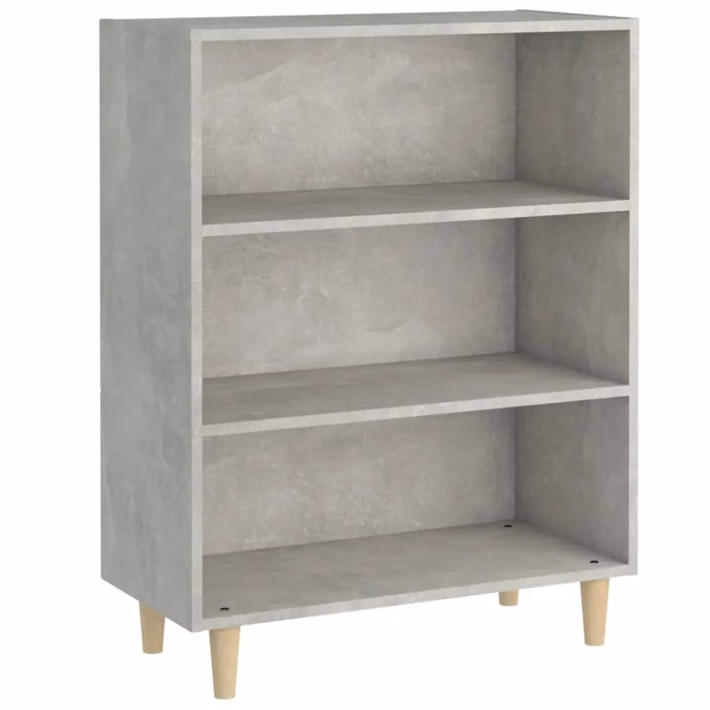 Berkfield Home Sideboard in Concrete Grey, W/D/H: 69.5 x 32.5 x 90 cm – 2