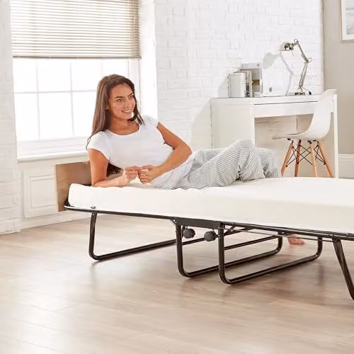 JAY-BE Single Visitor Folding Bed with Contract Spring Mattress – 2