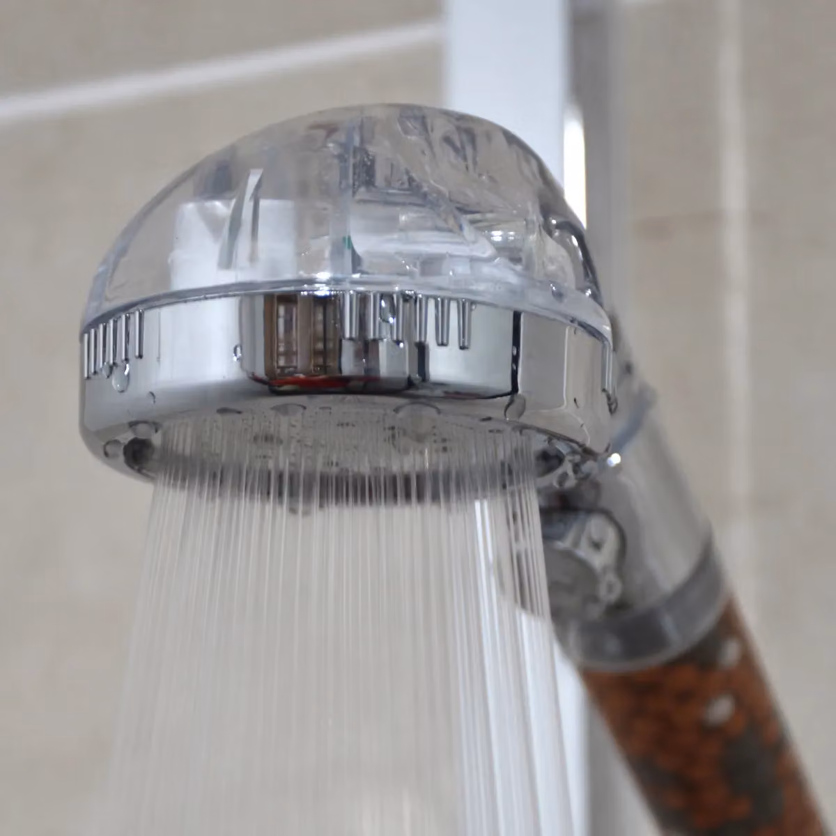 JML Pure Water Saving Shower in Silver and Chrome – 2