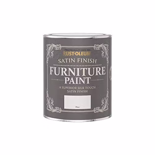 Rust-Oleum Satin Furniture and Skirting Board Paint in Grey and Pink, 0.75 l – 2