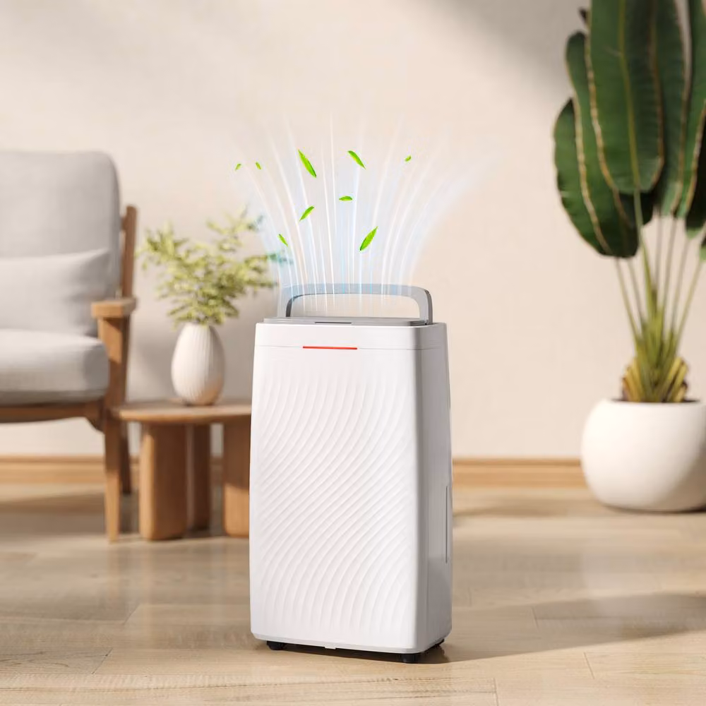 Rolipo 16L Multi-Mode Dehumidifier with Wheels, White – 2