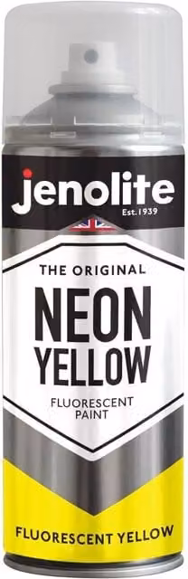 Jenolite Fluorescent Multi-Surface Paint in Yellow
