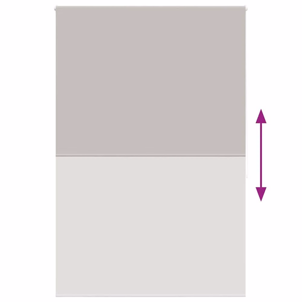 Berkfield Home Shower Roller Blind in Grey, W: 160 cm, H: 240 cm – 1