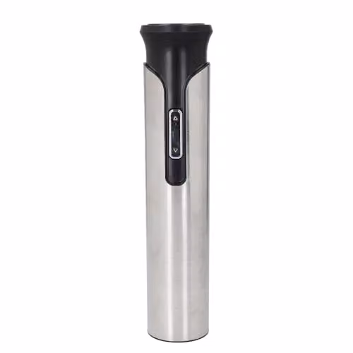 BarCraft Stainless Steel Electric Corkscrew in Silver