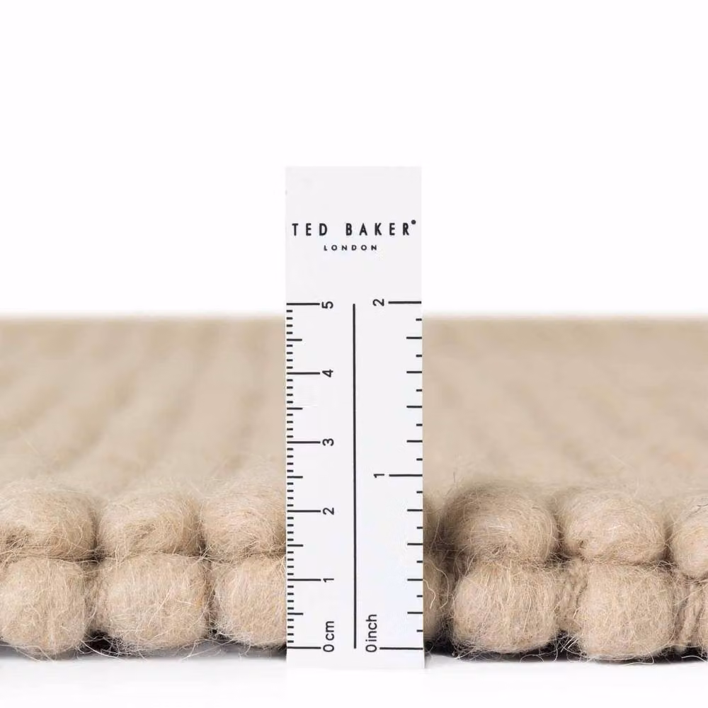 Ted Baker Richmond Wool Rug in Light Beige, W/D/H: 120 x 170 cm – 2