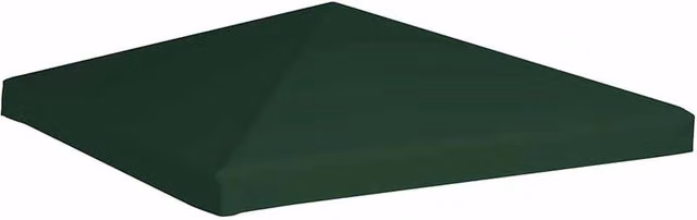 Berkfield Home Green PVC-Coated Polyester Gazebo Top Cover – 1