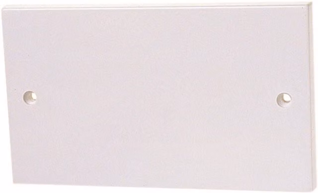 Dencon White Plastic Blanking Plate
