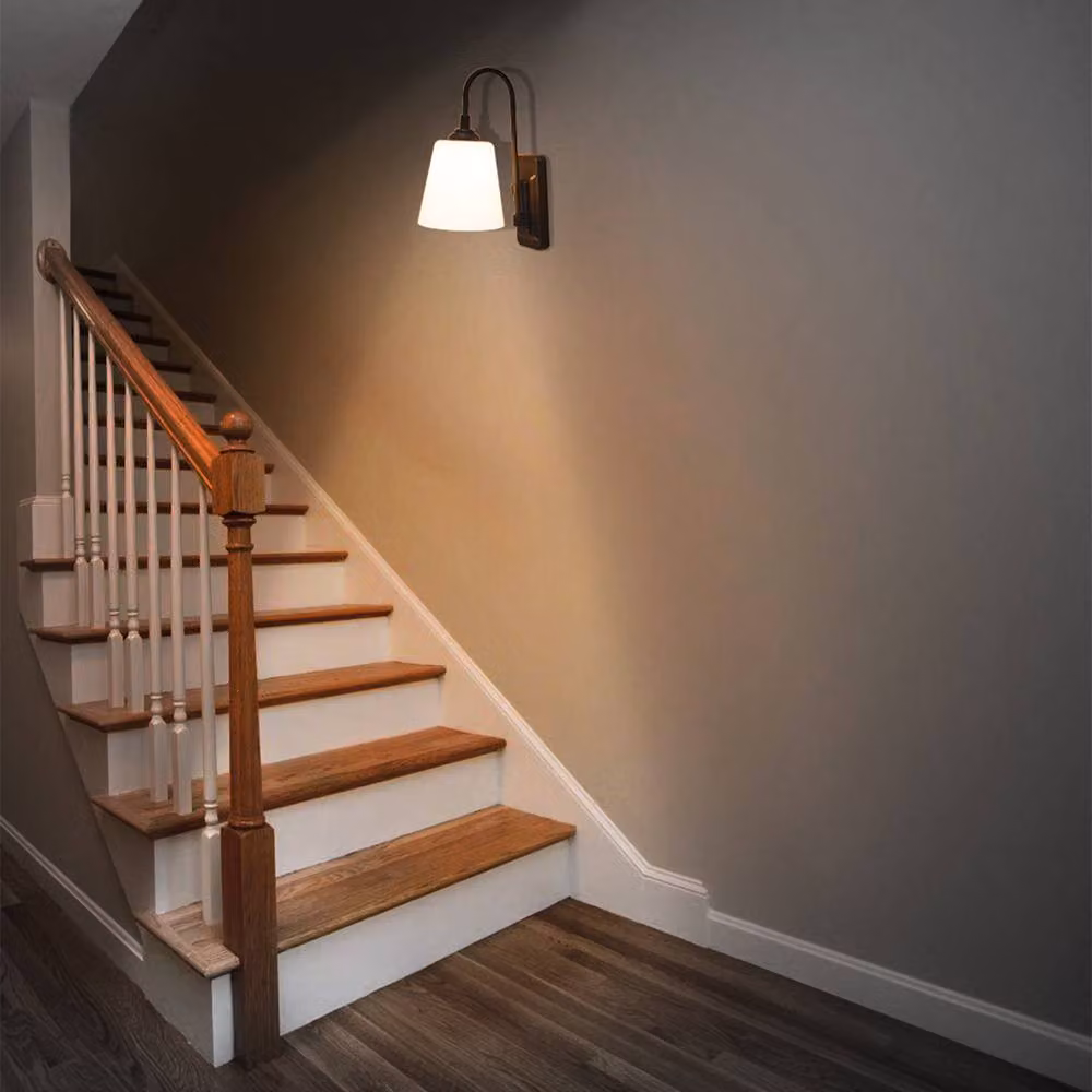 Eldo Battery-Operated Wireless Wall Light with Remote Control in Black – 2