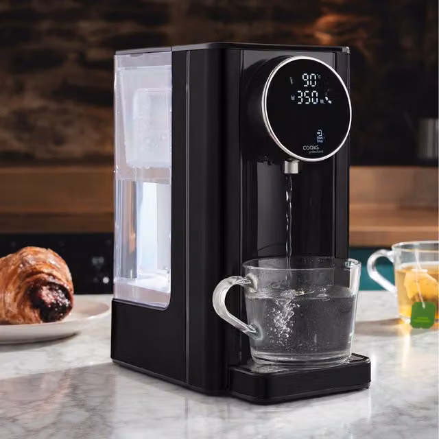 Cooks Professional Digital Hot Water Dispenser, Black