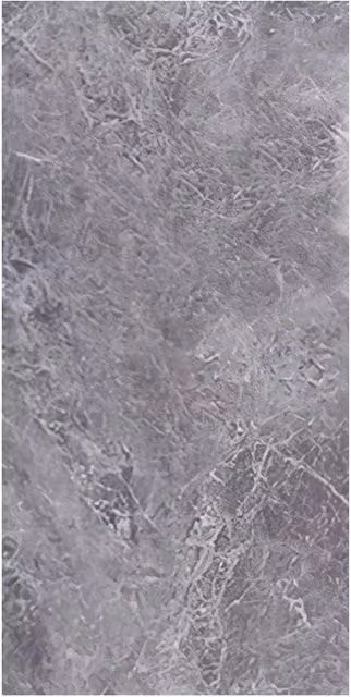 Lifeideas 10 Pack Self Adhesive Marble Wall Stickers, Grey, W: 60 cm, H: 30 cm