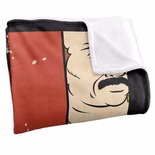Aqua Teen Hunger Force Group Tiles Silky Touch Super Soft Fleece Throw Blanket, Multicolour, W: 152 cm, D: 127 cm – 2