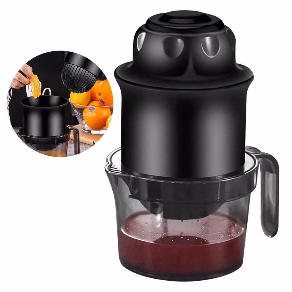 SPETLEK Manual Citrus Hand Press Juicer Mug in Black – 2