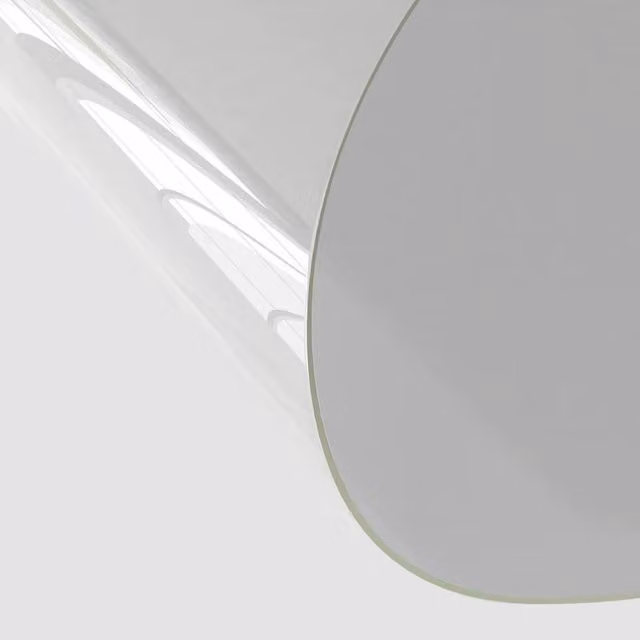 Berkfield Home Transparent PVC Table Protector, Clear, Diameter: 60 cm, Thickness: 2 mm