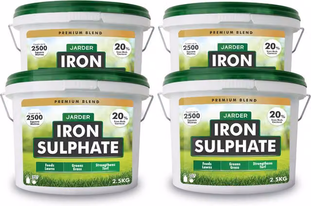 Jarder Iron Ferrous Sulphate Powder Plant Tonic for Lawns, 2.5 kg