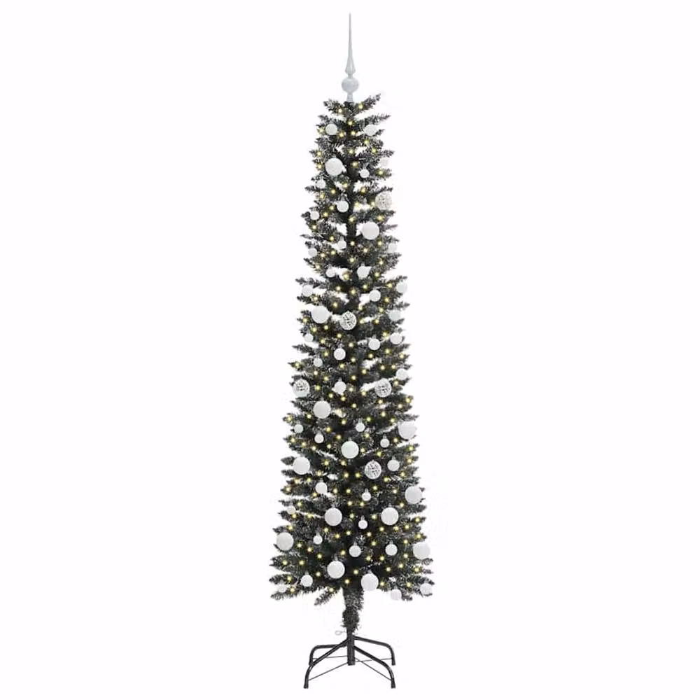 Berkfield Home Artificial Christmas Tree with Stand, Green, H 180 x W 50.5 x D 50.5 cm – 3