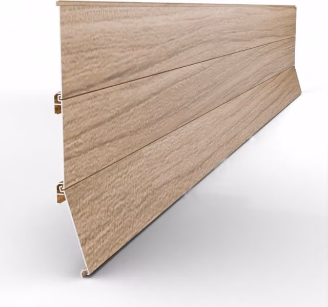 Knotwood Aluminium Cladding Panel in Brown Natural Oak