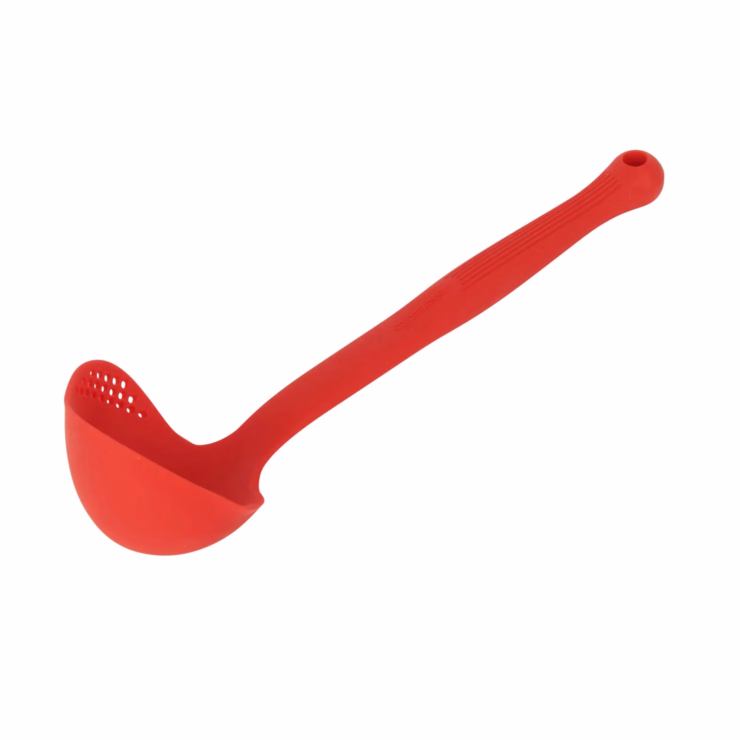 Colourworks Red Silicone Kitchen Ladle with Spout – 5