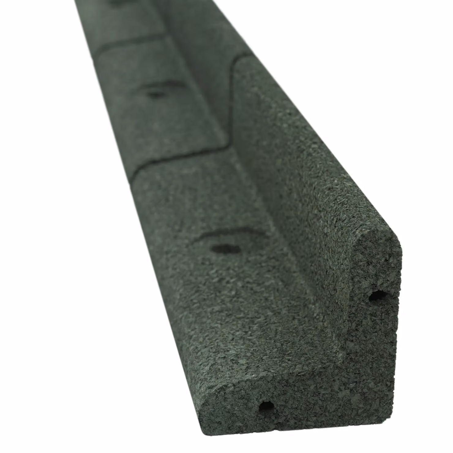 Monstershop Flexible Green Rubber Lawn Edging, Pack of 4 x 1.2m – 4
