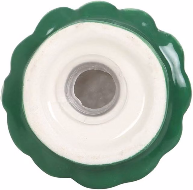 KDMK Ceramic Christmas Tree Salt and Pepper Shakers in Green