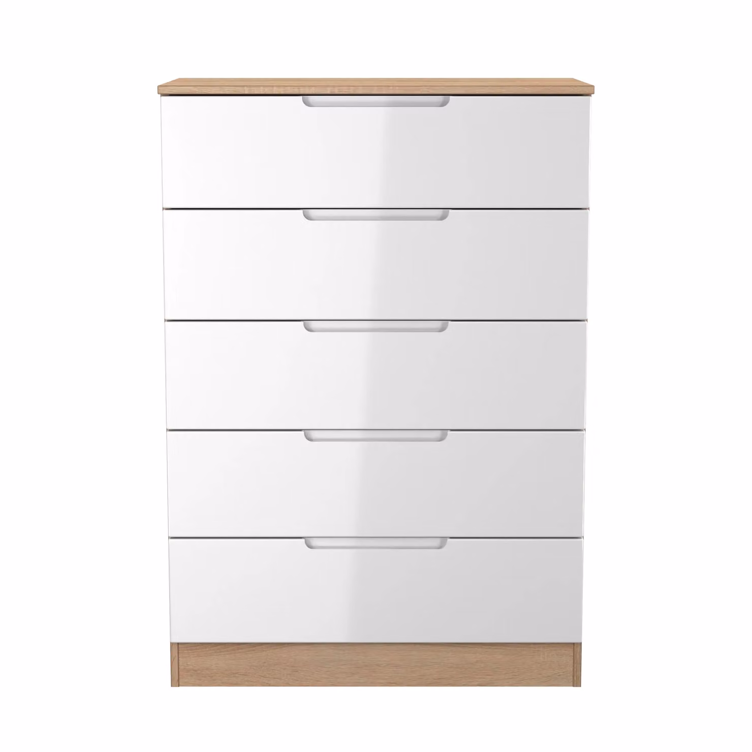 2 U Lucca 5 Drawer Chest in Light Oak – 2