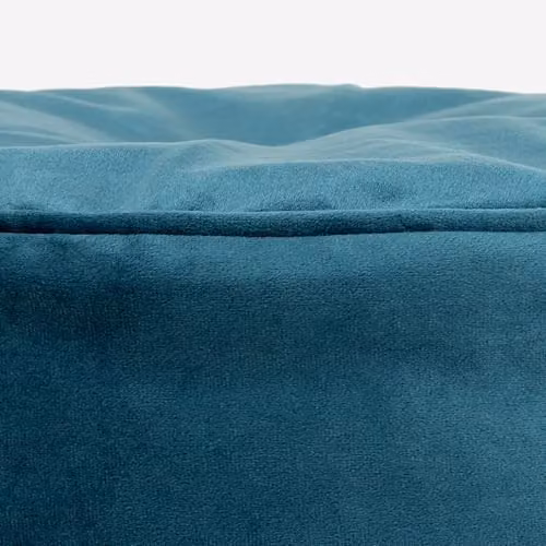 ICON Milano Round Velvet Pouffe in Green, Blue or Petrol – 5