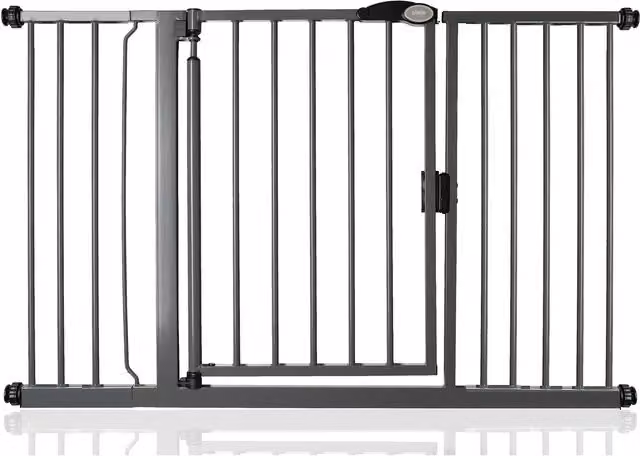 Bettacare Auto Close Extendable Stair and Door Gate in Slate Grey
