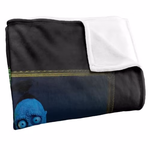 LOGOVISION Beetlejuice 2 Bob Employee of the Millennium Super Soft Silky Touch Fleece Throw Blanket, Multicolour, W: 91.44 cm x D: 147 cm – 2