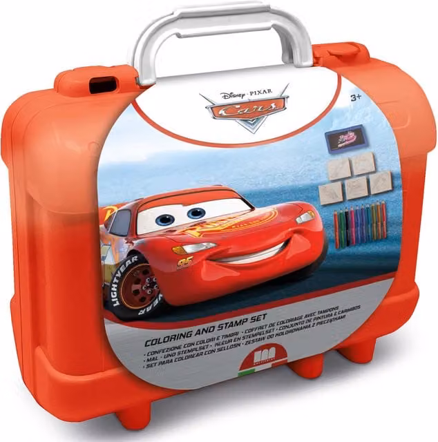 Multiprint Cars Travel Kids Activity and Craft Set in Red