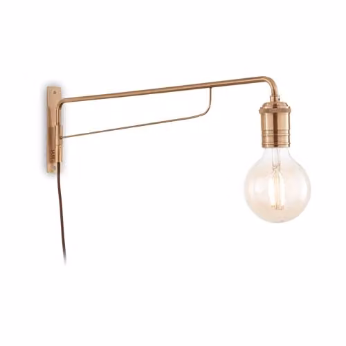 Ideal Lux TRIUMPH AP-160214 Antique Gold and Brass Pendant Light