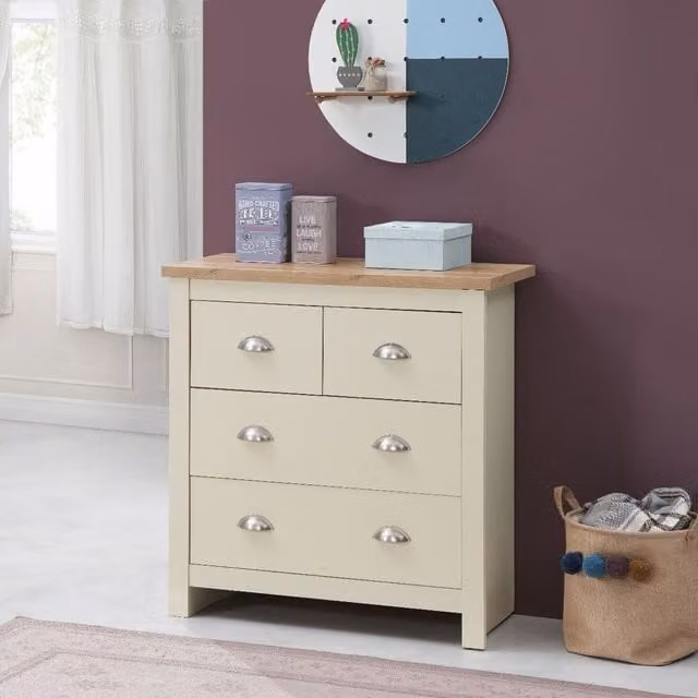 Timber Art Design Lisbon Bedroom Chest of Drawers in Cream – 1