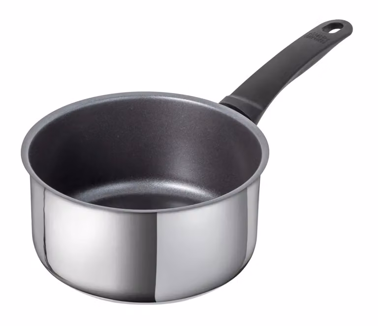 Kuhn Rikon Classic Non-Stick Stainless Steel Induction Safe Saucepan, Silver, 2.3 l