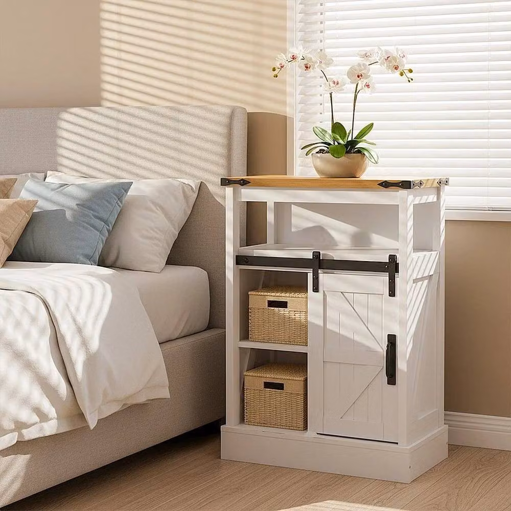 KORVIXA Modern White Buffet Cabinet – 2