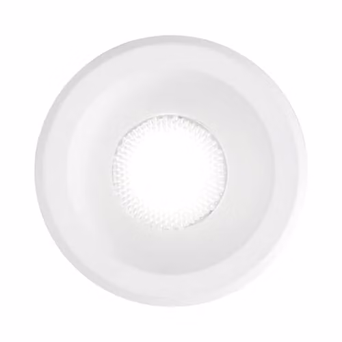 Netlighting Virus Integrated LED Indoor Recessed Downlight Lamp, White, 3000K Warm White