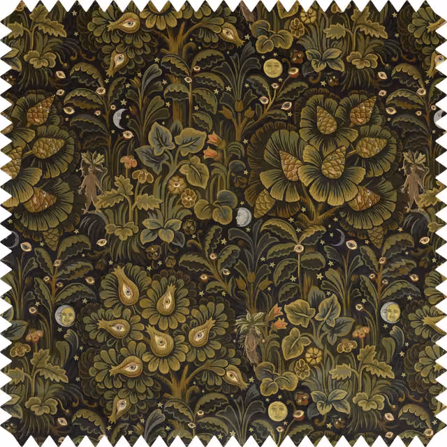 House of Hackney Moon Garden Velvet Midnight