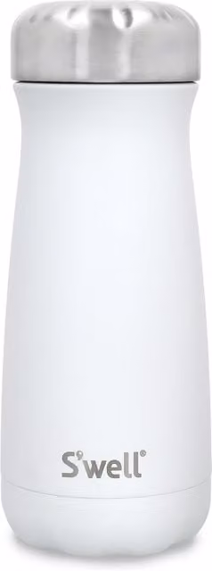 S'well Moonstone Traveler Mug, White, 470ml
