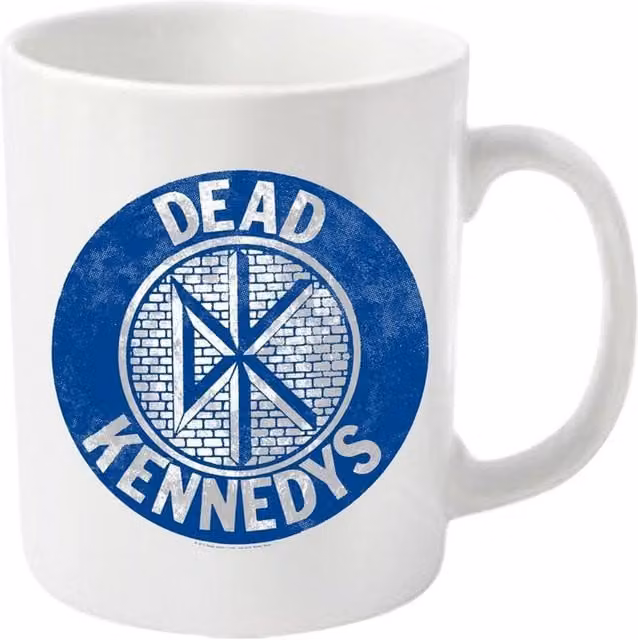 Dead Kennedys Bed Time For Democracy Ceramic Mug in White and Yellow