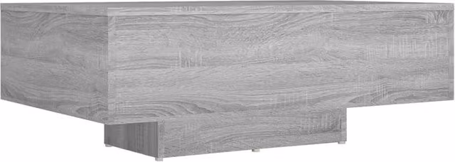 Berkfield Home Grey Sonoma Coffee Table, W: 85 cm, D: 55 cm, H: 31 cm