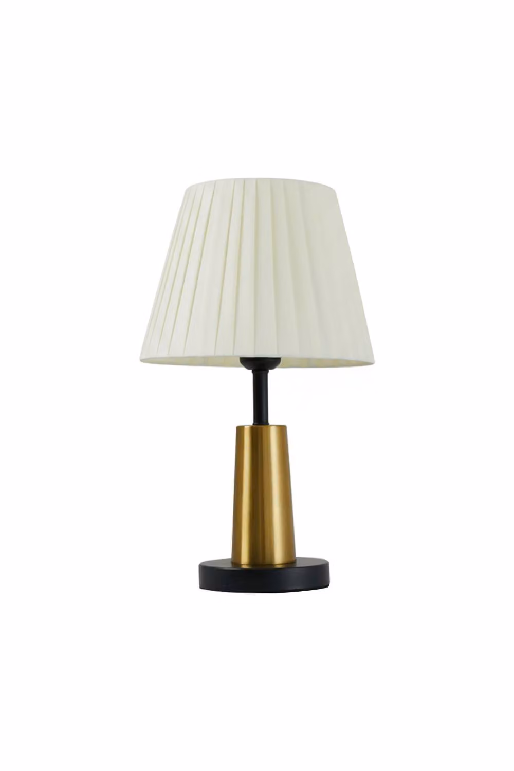 Living and Home Classic Metal Table Lamp in Gold and White – 2