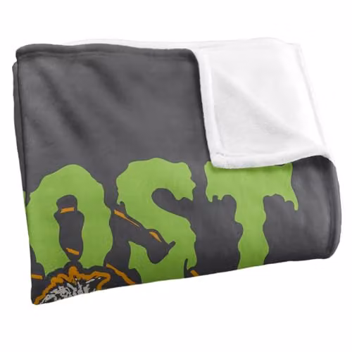 Warner Bros. Beetlejuice Ghost Silky Touch Super Soft Fleece Throw Blanket, Multicolour – 2