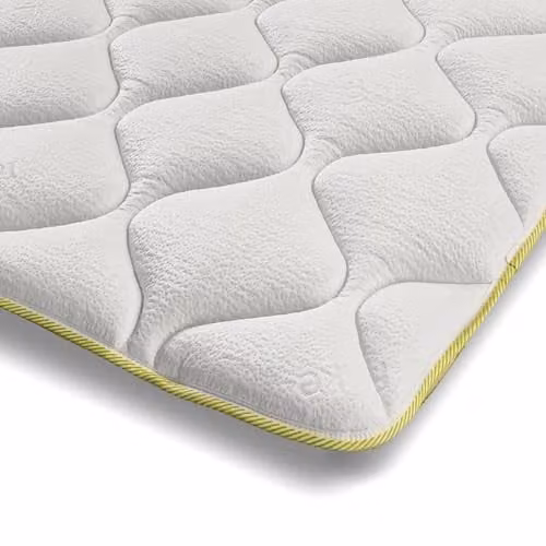 The White Stone Cooling Mattress Topper in White, H 4 cm, 120 x 190 cm – 3