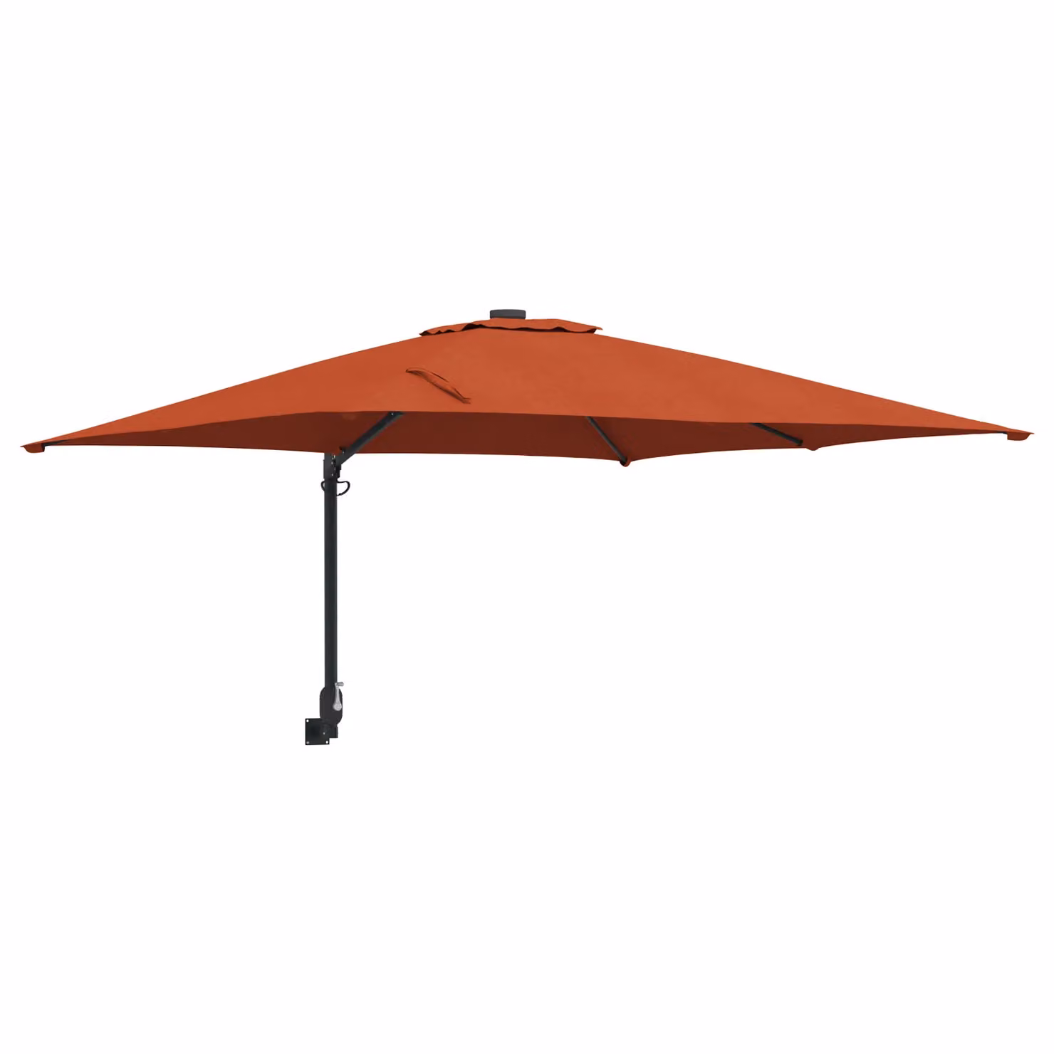 Berkfield Home Cantilever Umbrella in Terracotta Polyester with Tilt Function – 2