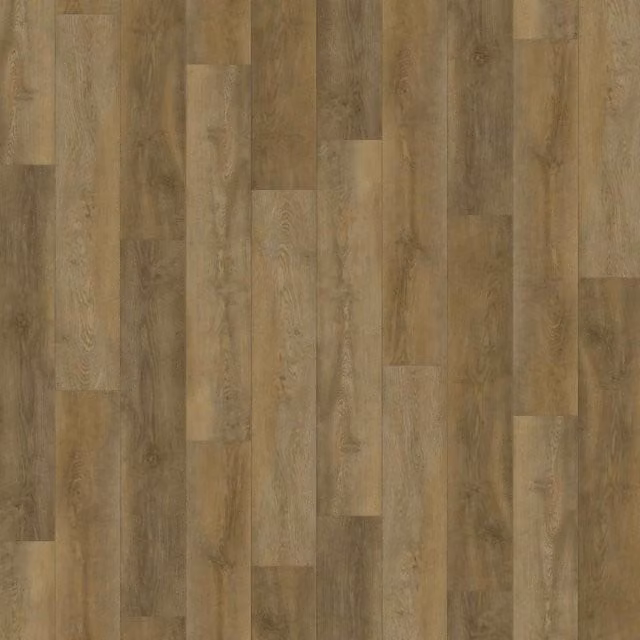 Estyle Visions Wood Effect SPC Click LVT Flooring, Brown Plank, 5mm