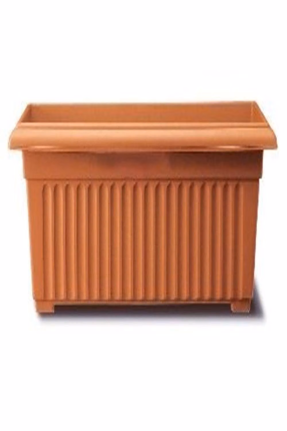 KDMD Stewart Corinthian Trough Planter, Terracotta Brown, Width: 70 cm – 2
