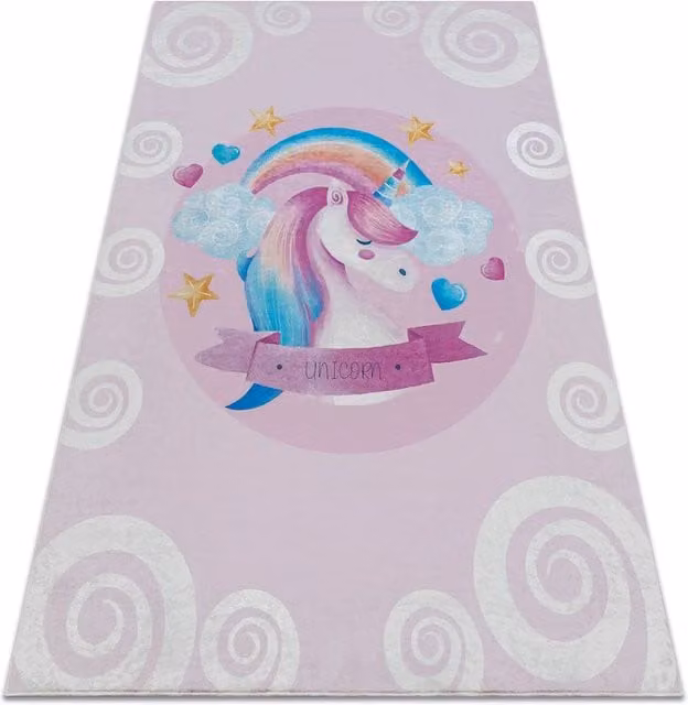 RugsX Bambino Kids Motif Rug in Pink, W: 120 cm, L: 170 cm – 1