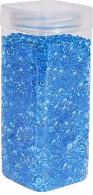 KDMD Blue Round Plastic Beads, 7mm, 2 Pack (660g) – 1