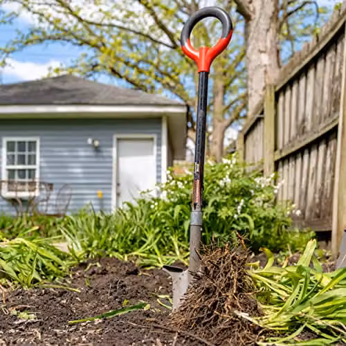 Radius Garden 23311 Root Slayer Perennial Shovel, Red – 5